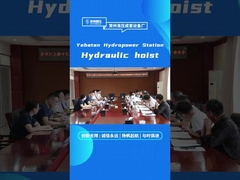 수압 승강기와 수압 실린더의 성공적인 수용